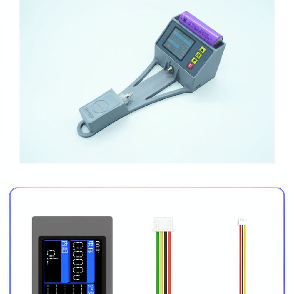 Battery Internal Resistance Tester Four Wire - Wydajny tester napięcia i rezystancji wewnętrznej
