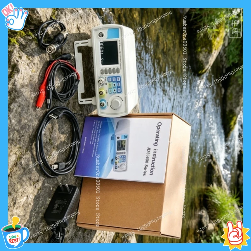 Dual Channel Arbitrary Waveform Function Generator 60Mhz - JDS6600 15/30/40/50/60MHz – generator sygnałów DDS,