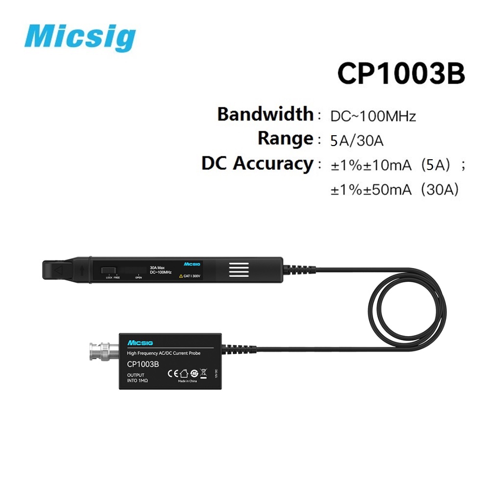 Current Probe Ac Dc 50Mhz Oscilloscope - Sondy prądowe wysokiej częstotliwości Micsig CP1003B