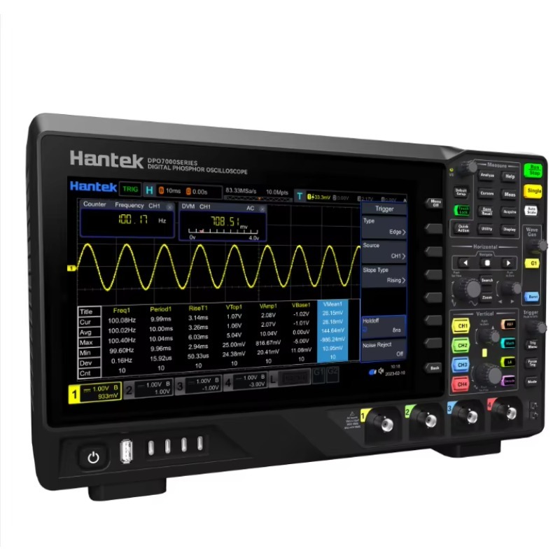 DPO7104E – cyfrowy oscyloskop  – Digital Storage Oscilloscope 4 Channel 100Mhz recenzja i cena