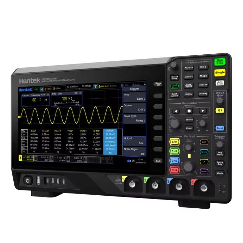 DPO7104E – cyfrowy oscyloskop  – Digital Storage Oscilloscope 4 Channel 100Mhz recenzja i cena