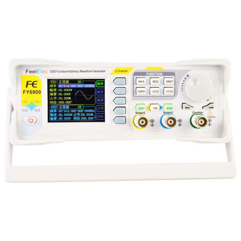 Generator sygnałów arbitralnyc – Dual Channel Arbitrary Waveform Function Generator 60Mhz recenzja i cena