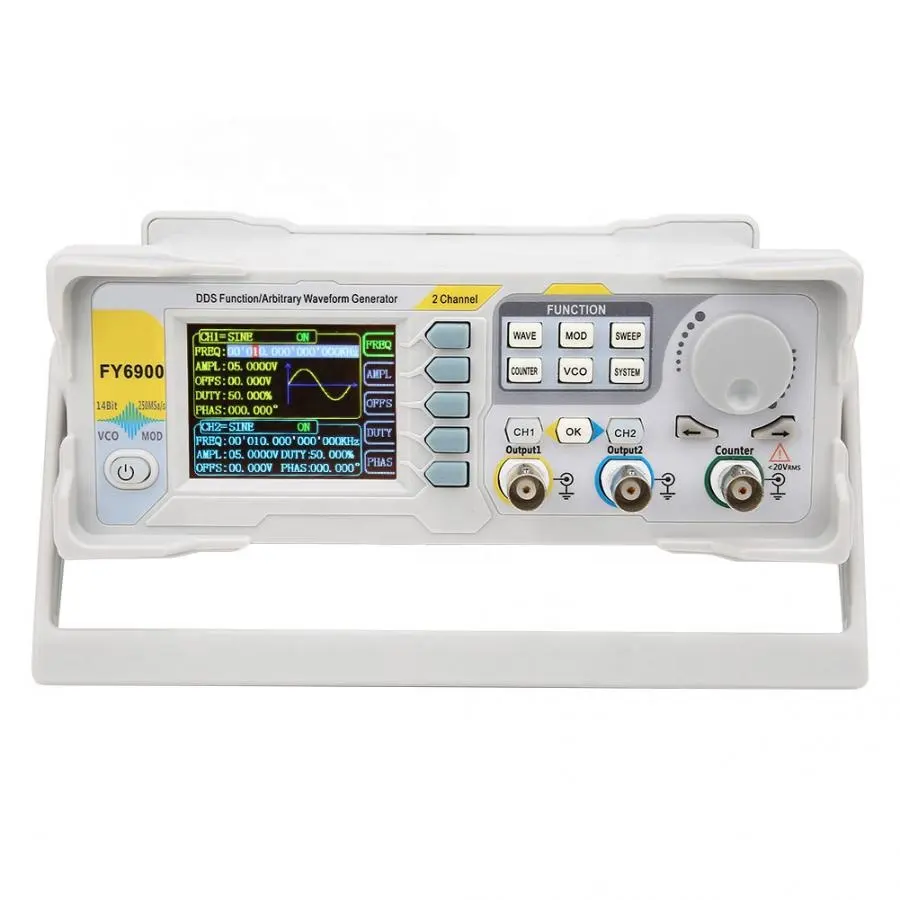 Generator sygnałów arbitralnyc – Dual Channel Arbitrary Waveform Function Generator 60Mhz recenzja i cena