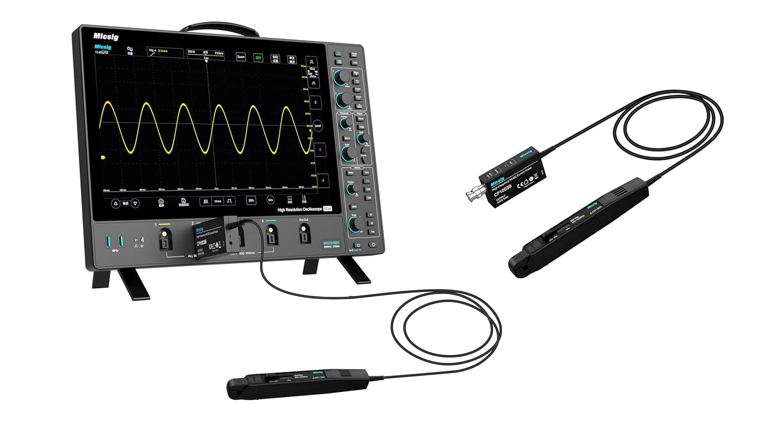 Sonda prądowa wysokiej częstot – Current Probe Ac Dc 50Mhz Oscilloscope recenzja i cena